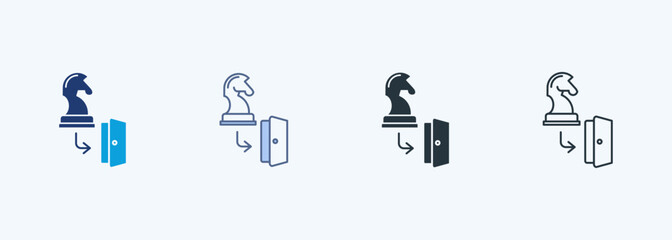 Exit Strategy Multiple Style Icon Collection