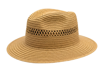 Elegant straw sun hat with decorative cutouts showcasing summer fashion accessory importance