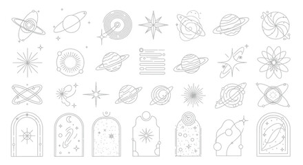 Hand-drawn alphabet and food doodles with seamless fruit and nature patterns