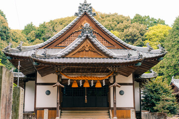 Obraz premium shikoku, JAPAN - may 2 2025 Ko-onji Temple, No. 61, in the Shikoku Pilgrimage