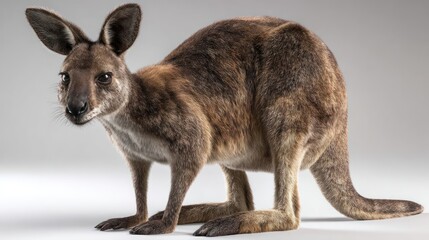 Fototapeta premium Digital rendering of a kangaroo