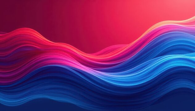 Abstract red and blue wave pattern background for certificate , honor, certificate design, corporate