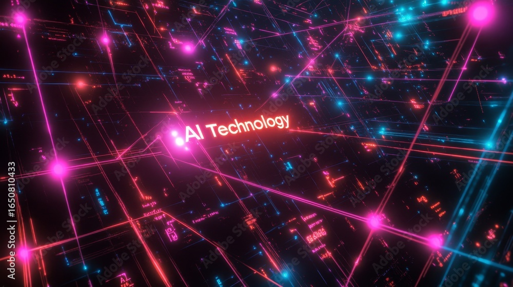 Aufkleber exploring the future of digital tech spaces with ai technology innovative applications virtual envir