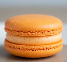 macaroons on a wooden table