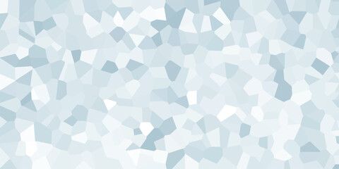 Geometric pastel illustration of a mosaic pattern with various light and dark blue tones creating a unique decorative texture