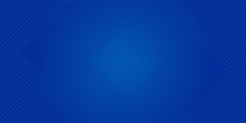 Fototapeta premium Modern abstract blue background with glowing geometric lines. Futuristic technology concept.