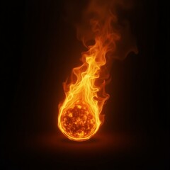 Incandescent Fragment Descending from Blaze