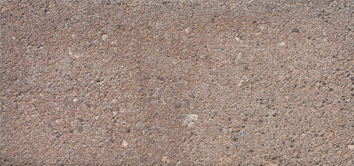 The texture of the brick is coarsely enlarged