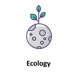 Ecology Vector icon which can easily modify or edit