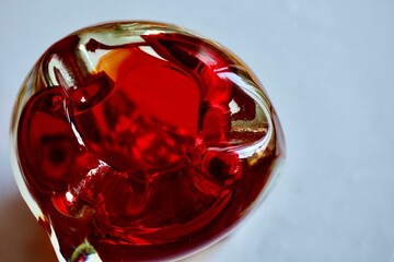 ガラスの灰皿