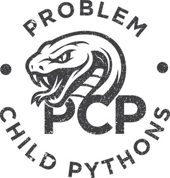 Python snake logo vector, Animal graphic, Snake design Template illustration