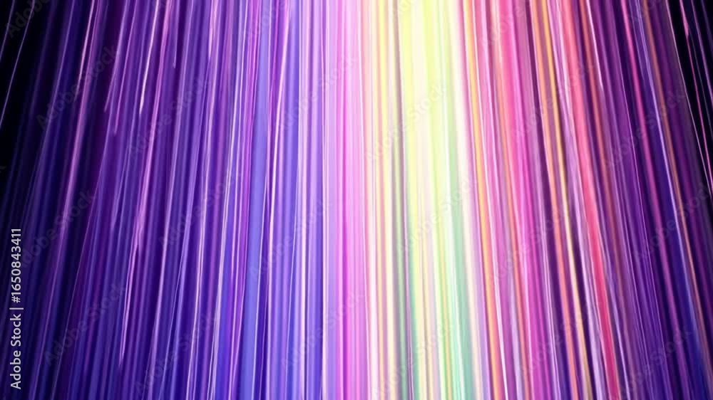 Poster abstract colorful lines animation background, visual effects and motion graphics