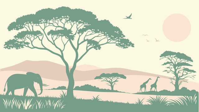 Savannah Landscape Images – Browse 520,251 Stock Photos, Vectors