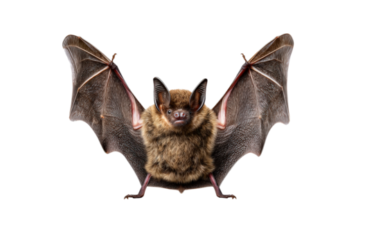 Halloween bat isolated on transparent background