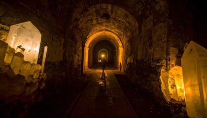 Crystal-lit dungeon chamber is shown.