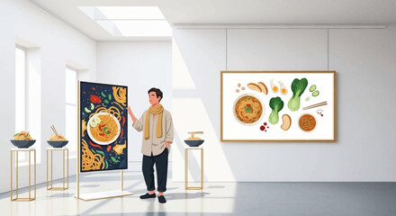 young man in a room