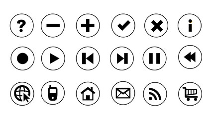 web and mobile icons pack