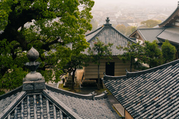 shikoku, JAPAN - may 2 2025 Jinne-in Temple No. 68 in the Shikoku Pilgrimage