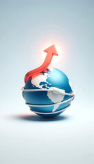 Buy and Sell Signs Illustration, Real Estate Trade Signs Art