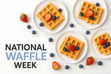 Golden Waffle Delights for the Whole Week