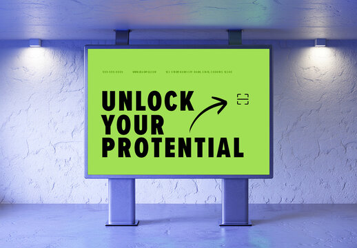 Product Shot Advertisement Mockup Design
