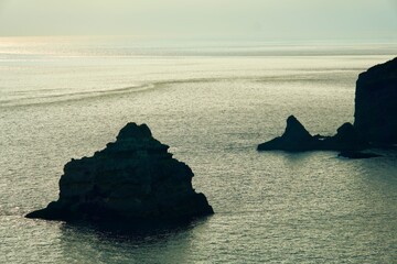 下田のヒリゾ浜の景色