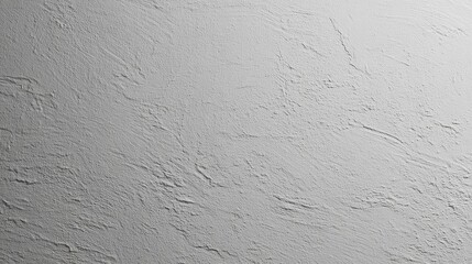 Obraz premium Textured light gray surface with irregular indents and grooves resembling aged plaster or fresco,