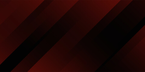 Obraz premium Abstract red and black design background with stroke and shadow effect. Red gradient wallpaper with minimal geometric. Modern and cool background.