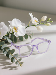 still life with glasses