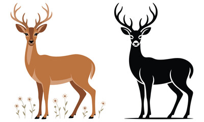 deer vector illustration