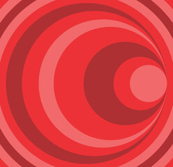 Abstract red shades spiral background.