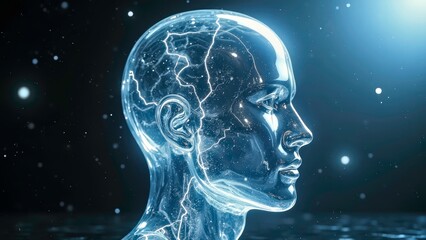 Transparent avatar with a sense of technology