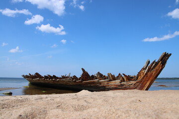 boat on the beach