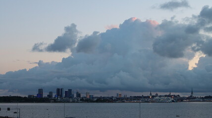 smoke from the chimney