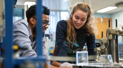 Engineering Students Working in the Lab: Collaborative Project Development, Technical Experimentation, and Hands-On Learning in Academic Research Settings