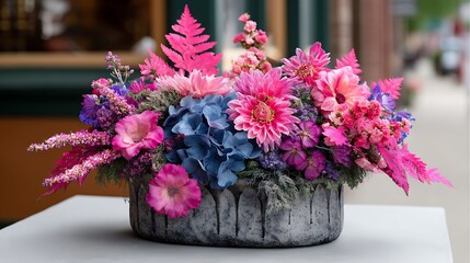 Creative flower container gardening with stunning DIY arrangements, exploring ideas for beautiful container gardens.