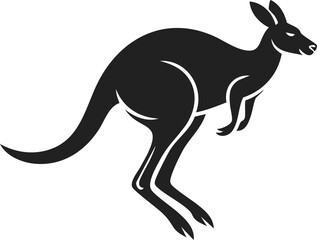 Obraz premium Kangaroo, agile marsupial, jumping creature, iconic Australian wildlife, natural athlete in motion, emblematic animal