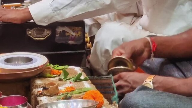 Manjira is a pair of clash cymbals commonly used in Indian religious ceremonies and folk music, particularly in bhajans and kirtans in Maharashtra, where it is often referred to as Taal.