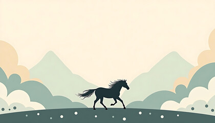 Sunset Over the Hills