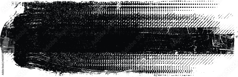 Poster grunge textured banner with rough edges. speckled texture. overlay grunge texture . simply place tex