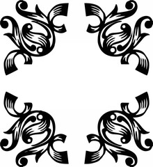 Obraz premium Ornamental shapes vector.eps