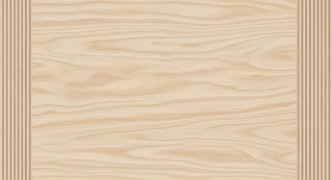 Birch plywood edge detail surface with subtle grain and ply lines, matte finish, seamless pattern