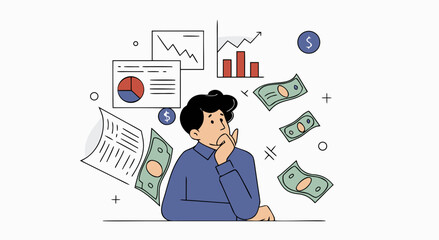 Financial distress economic downturn business uncertainty and personal financial worries