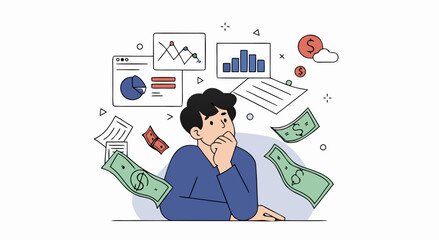 Financial distress economic downturn business uncertainty and personal financial worries