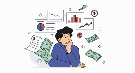 Financial distress economic downturn business uncertainty and personal financial worries