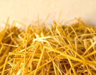 Hay bale close-up