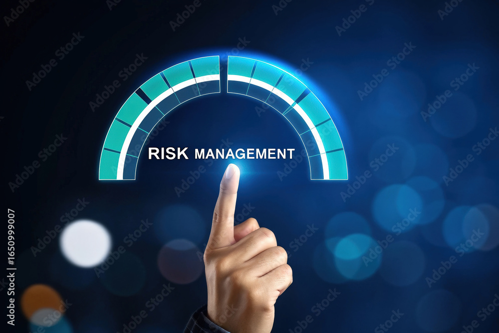 Poster optimizing risk management strategies with limited data and low feedback to enhance business resilie