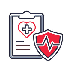 Health Insurance Protection Icon