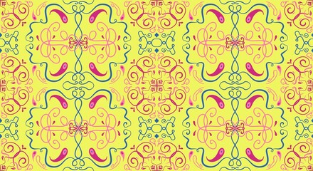 Kaleidoscopic pattern	