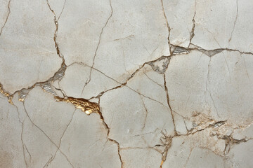 Obraz premium Elegant polished marble texture featuring striking gold veins and intricate cracks throughout the surface